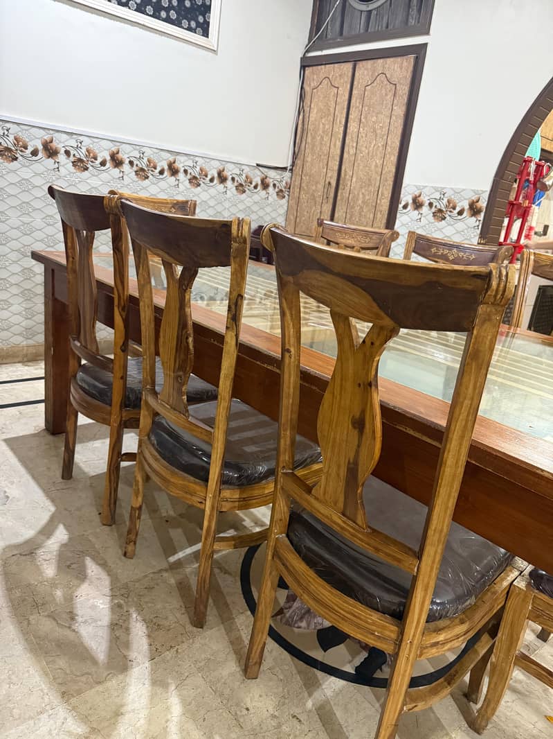 original sheesham dining table 4