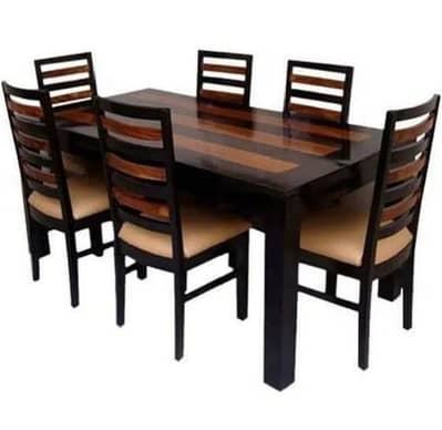 Dining Table - 6 Seater Dining Table - Dining Table With Dining Chair