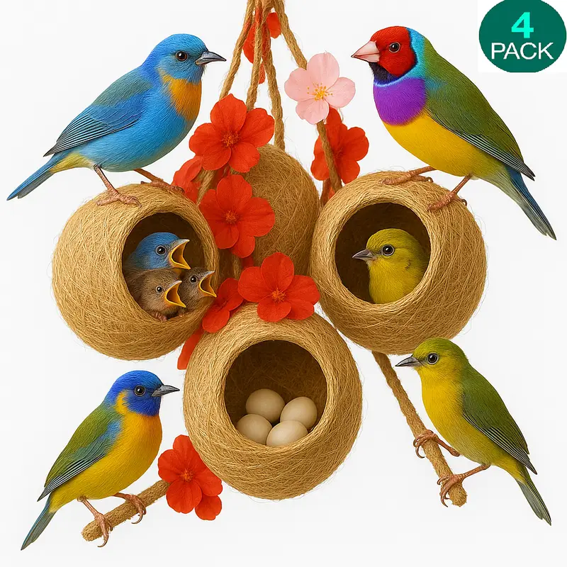 Parrot Bird toys wooden stand perches cage everything — photo 11