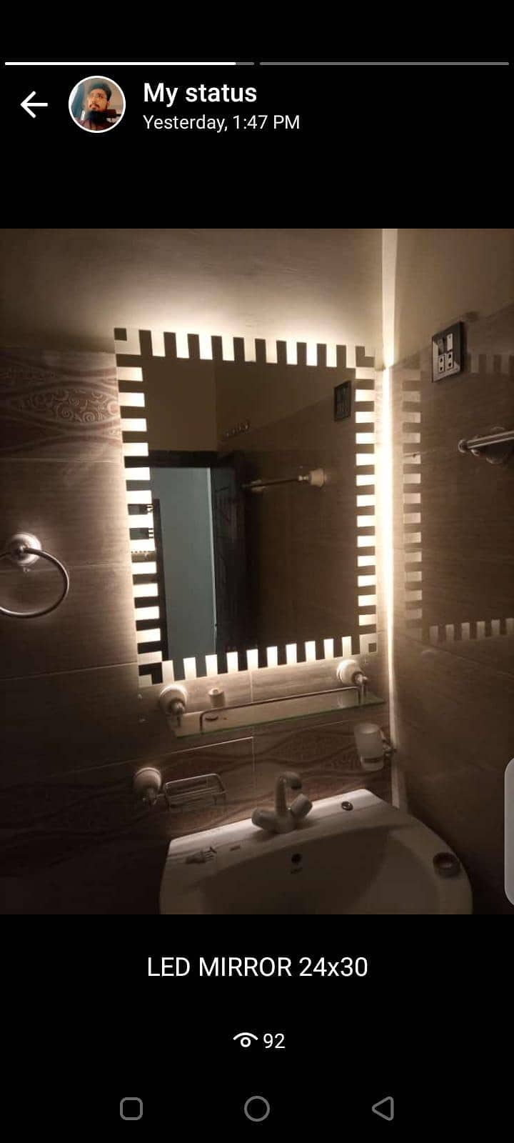 LED Mirror 16