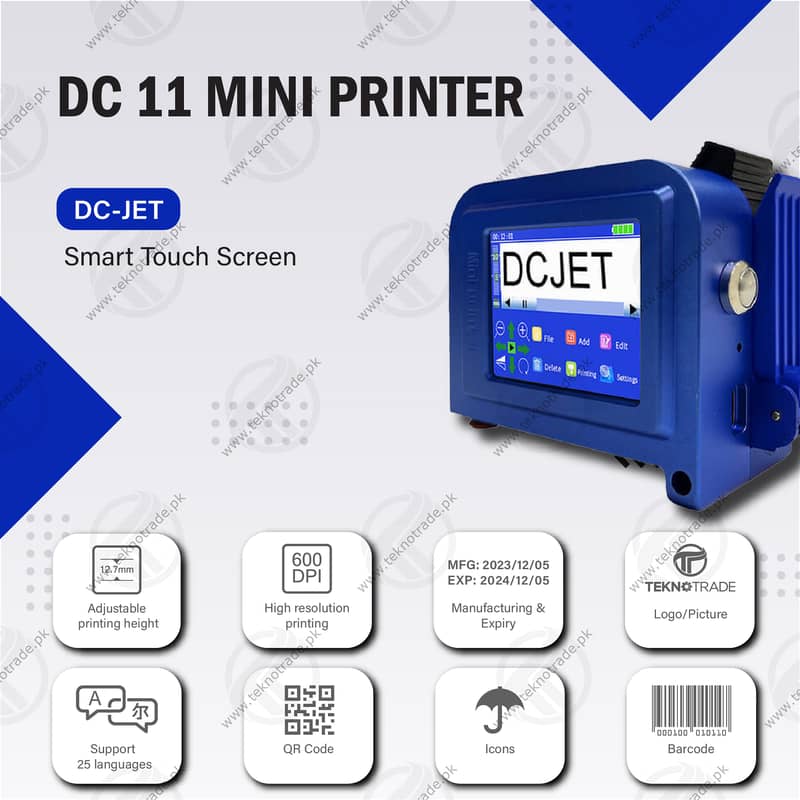 MINI INKJET PRINTER | MINI EXPIRY  DATE PRINTER(V) 2