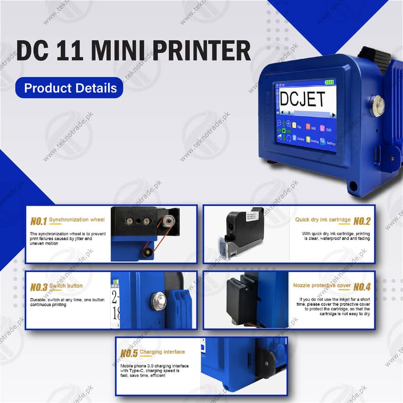 MINI INKJET PRINTER | MINI EXPIRY  DATE PRINTER(V) 5