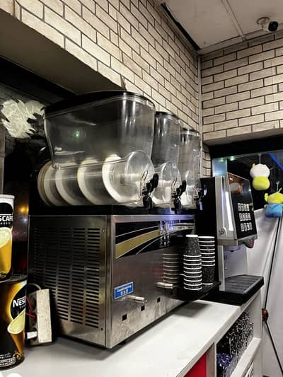 Slush machine 3 bowl