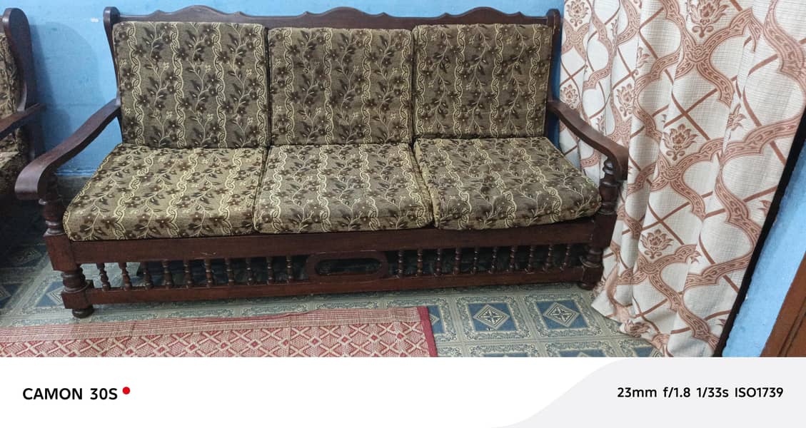 wooden sofa 1