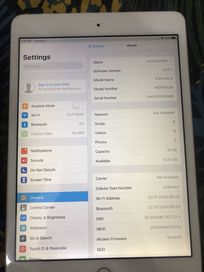 iPad mini 3 2