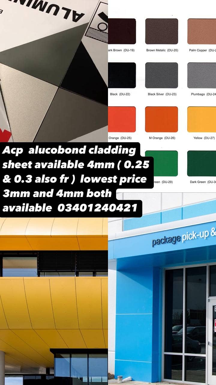 alucobond/wall/cladding/facade/architect/sheet/front/elevation/3D/12mm 11