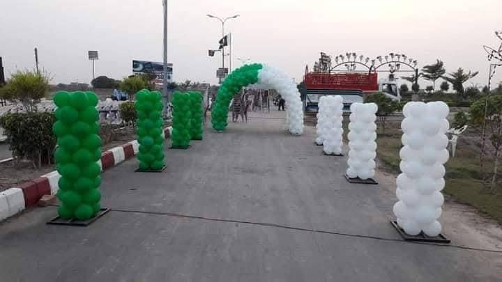 14 august balloon decor 1