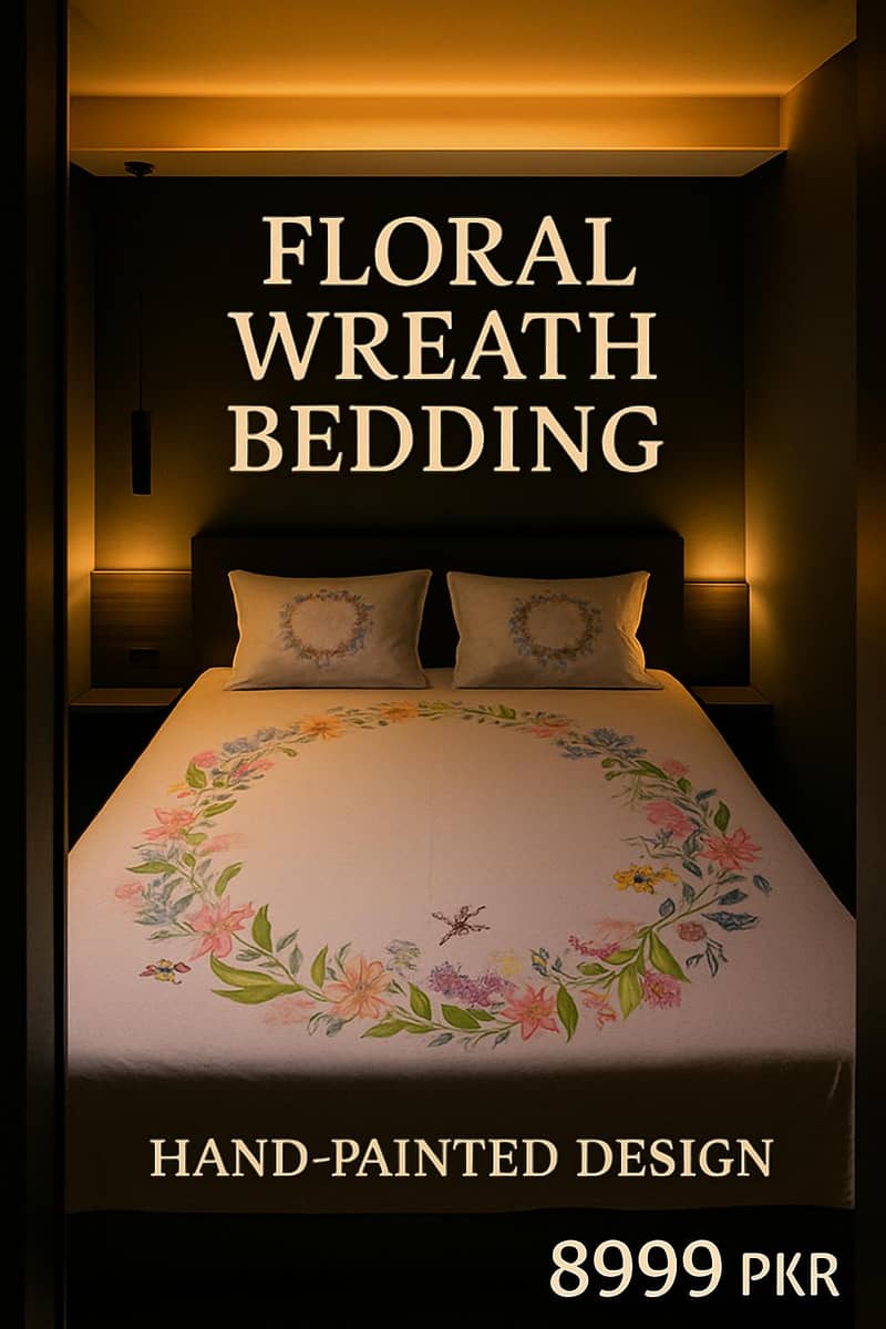 Hand Painted BedSheet 1