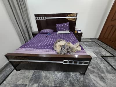 Bed Set Sheesham (like new)