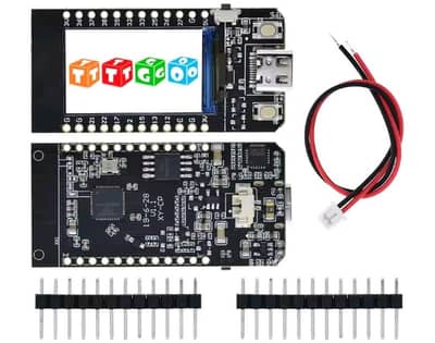 ESP32 Wi-Fi TTGO T-Display and Bluetooth Module Development Board.