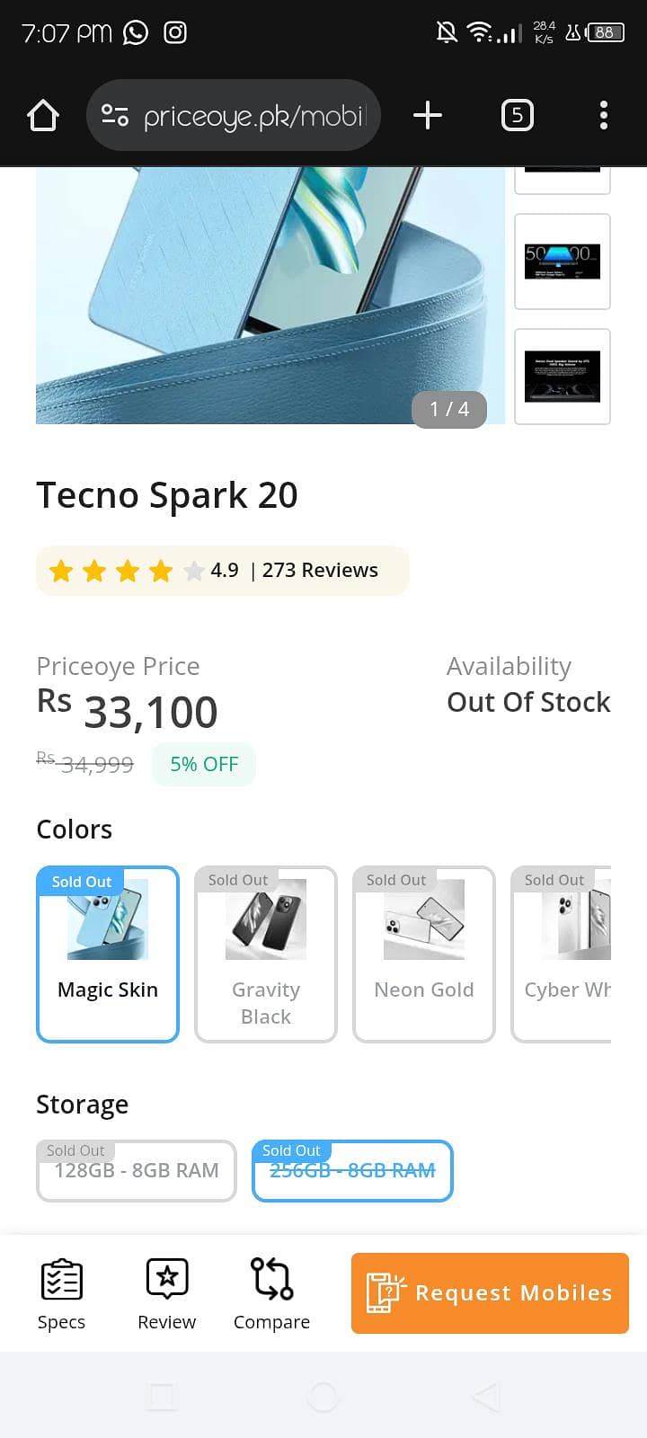 tecno spark 20 12