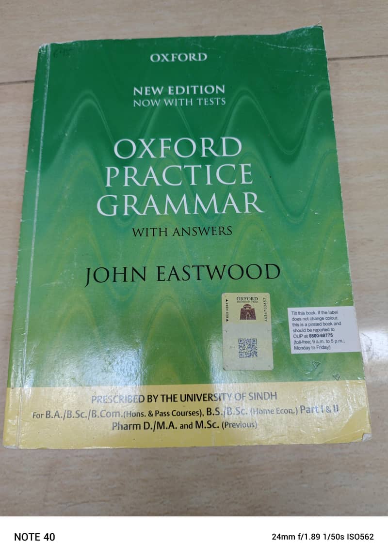 Oxford practice grammar by John Eastwood New edition - Books - 1104907565