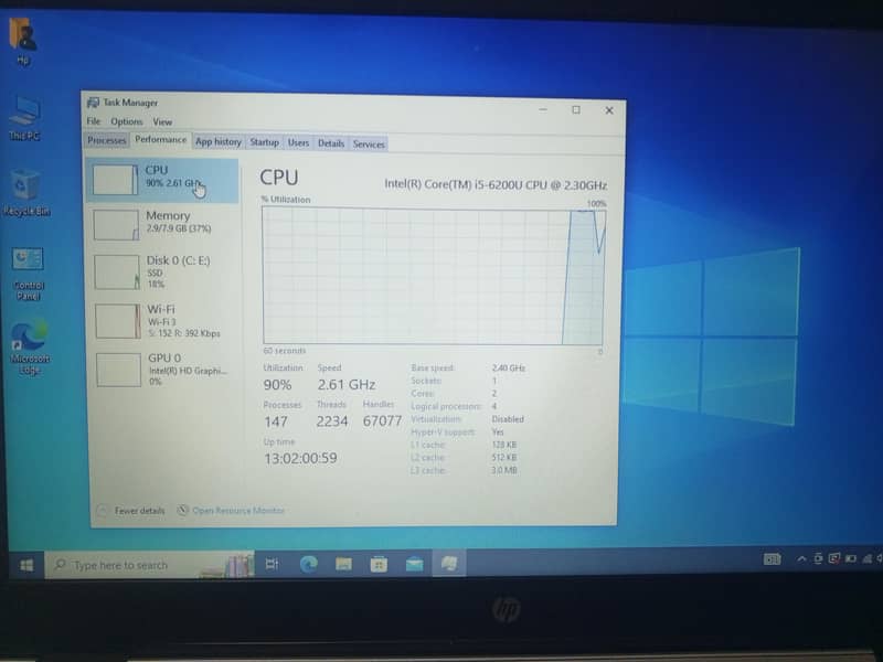 Hp Elitebook 850 G3, 6th Gen, 15.6" Display, Fingerprint Sensor 4