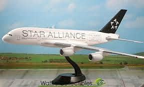 Branded scaled airplane models scale 1:200, Hogan wings