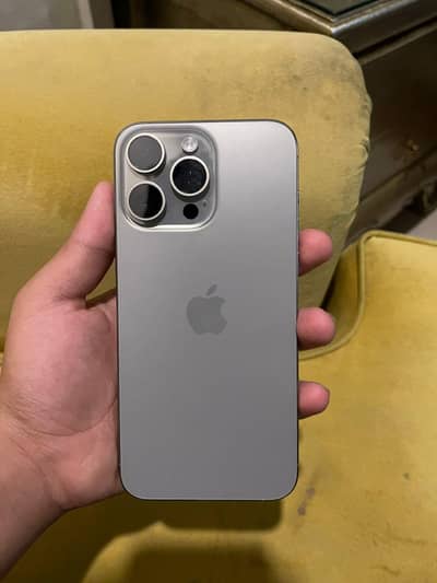 I phone 15 pro max 256 GB PTA approved e sim