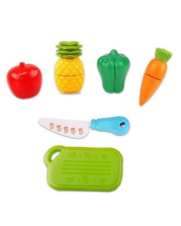 6-Piece Mini Vegetable and Fruit Cutting Set