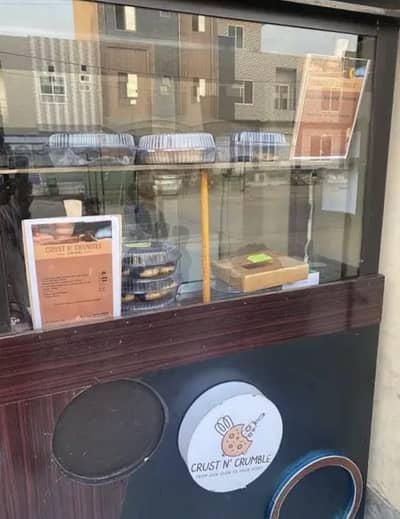 Food display counter with cupboards for sale