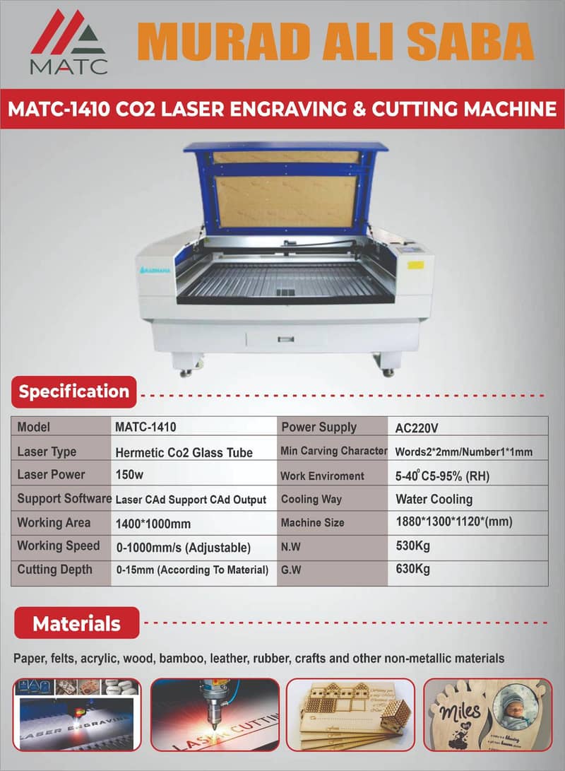 laser engraving machine 1