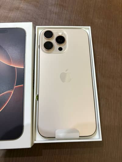 iPhone 16 Pro Max PTA 256 Desert Titanium