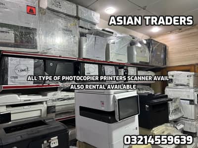 Rental offers of Office Printer & Photocopiers ASIAN TRADERS Color Mon