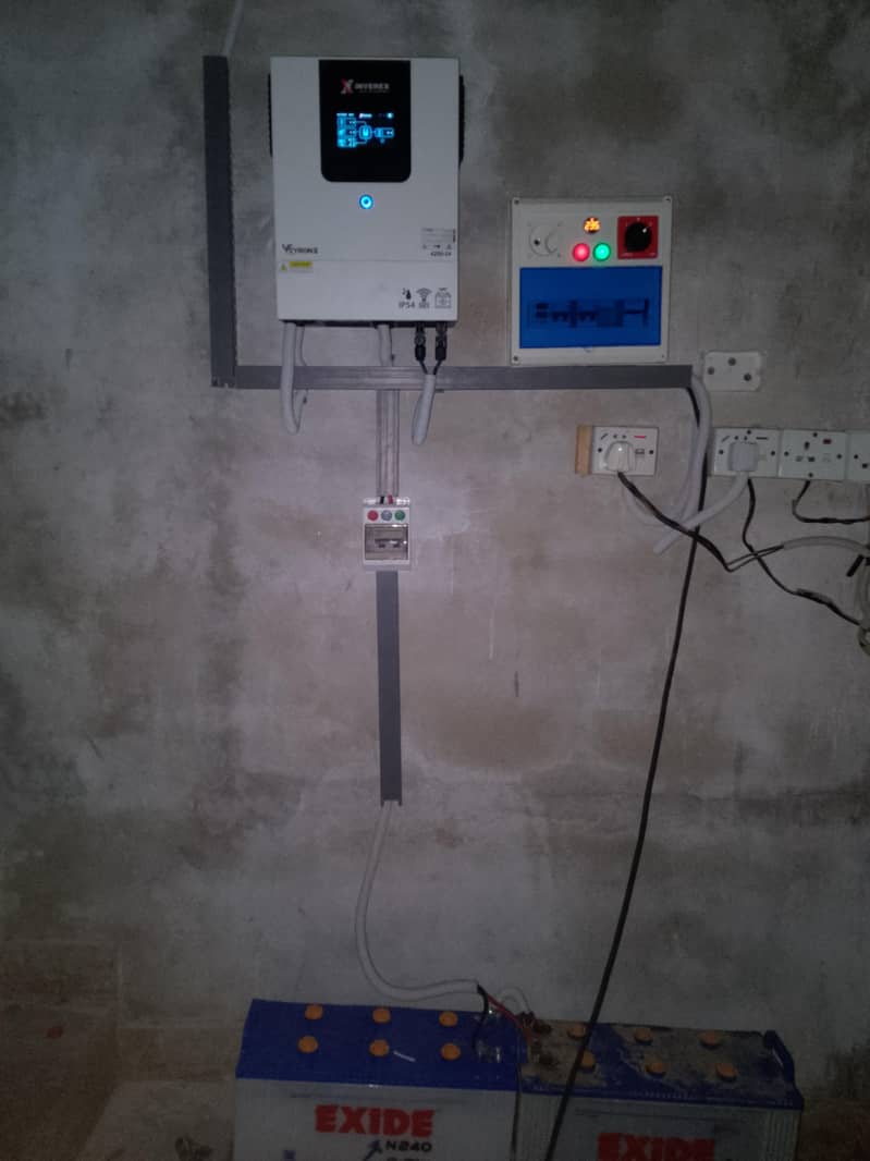 solar installation/solar elevated structure/solar complete wiring 10
