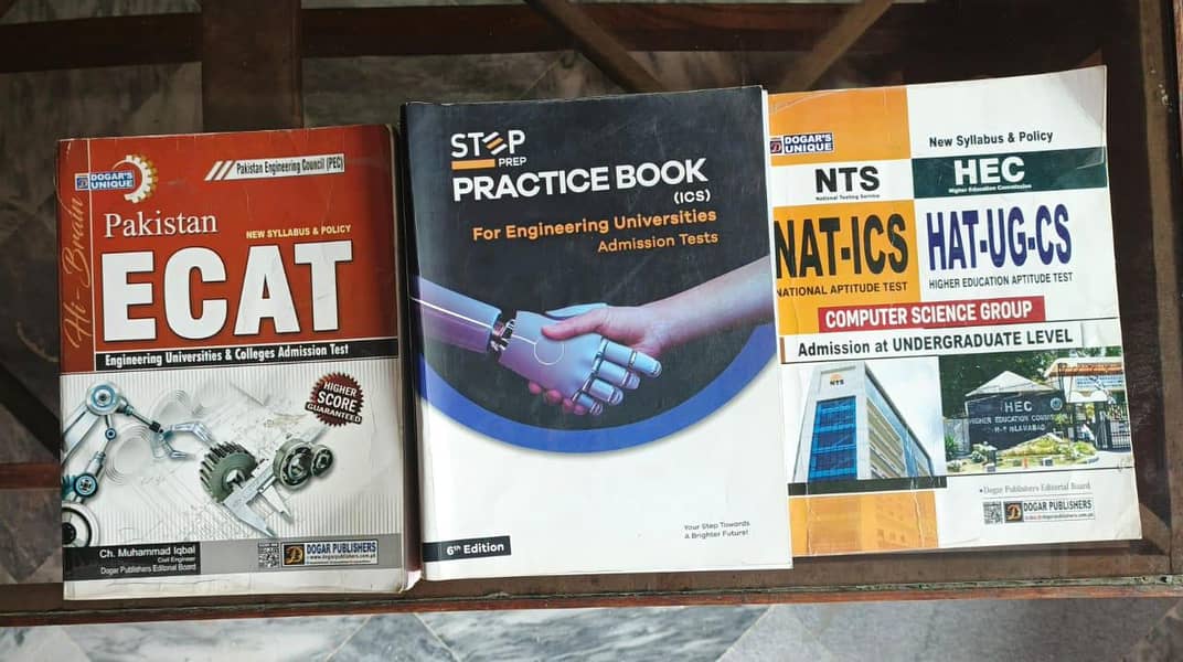 Entery Test Books(read description) 1