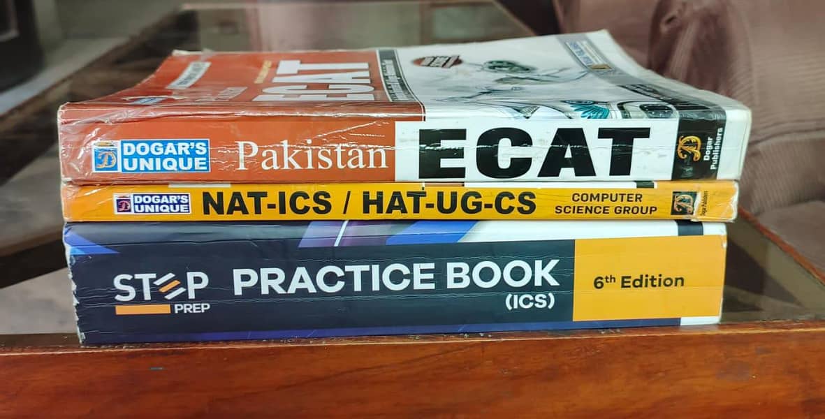 Entery Test Books(read description) 3