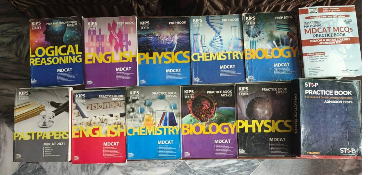Entery Test books(read description) 2