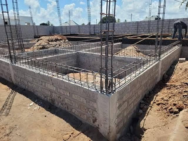 Construction work  Interior tile marble block masonry all work 2