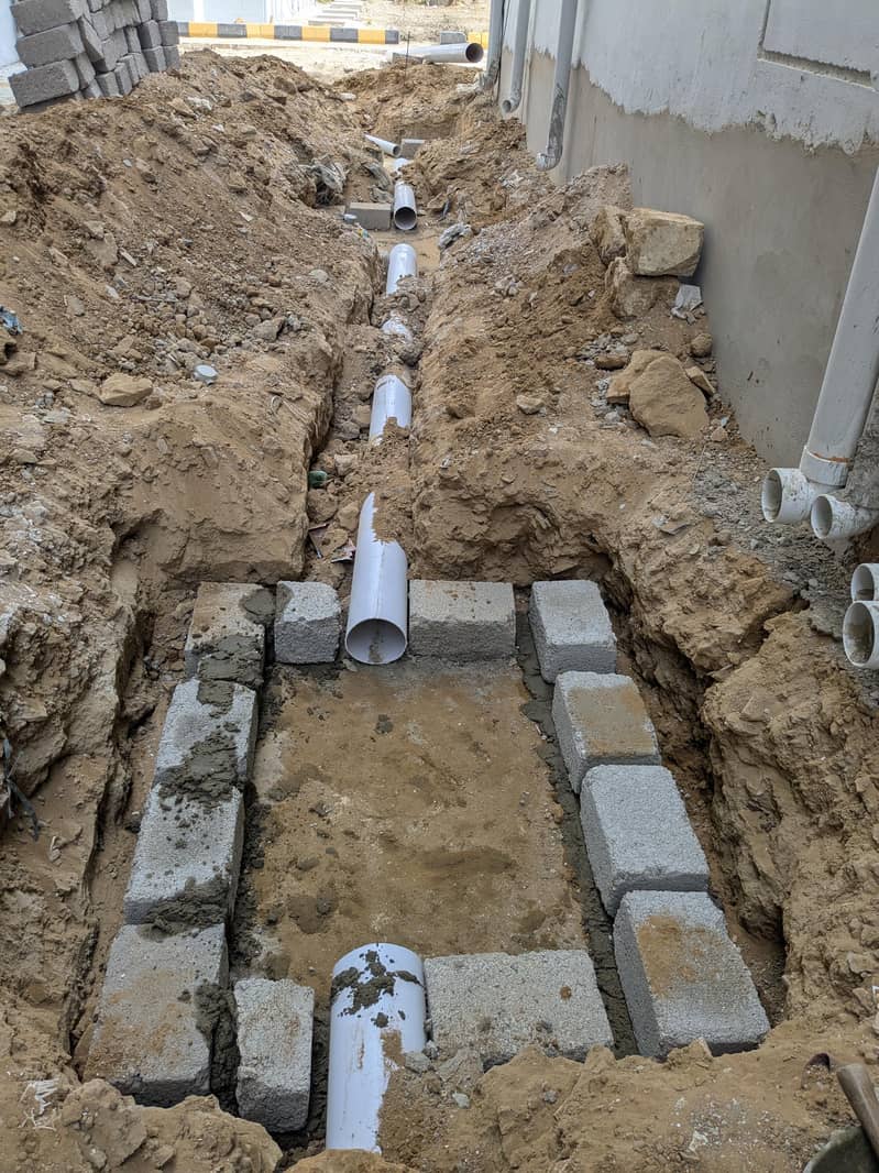 Construction work  Interior tile marble block masonry all work 6