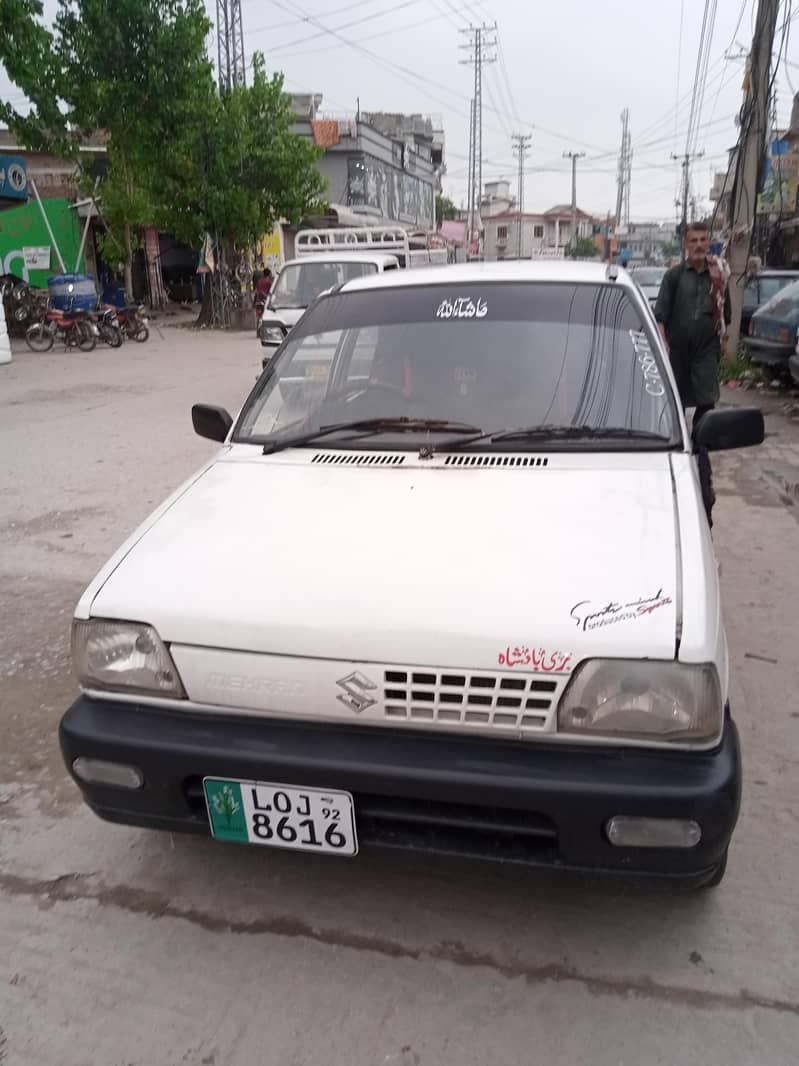 Suzuki mehran my family used car 1991 model - Cars - 1105006514