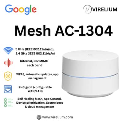 Google AC-1304 Dual Band Mesh Router
