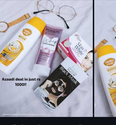 amazing deals in skin and hair products