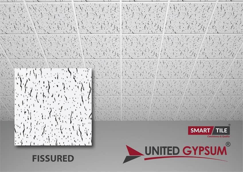 False ceiling - Pvc wall panel - Wpc wallpanel - 2 by 2 Ceiling 7