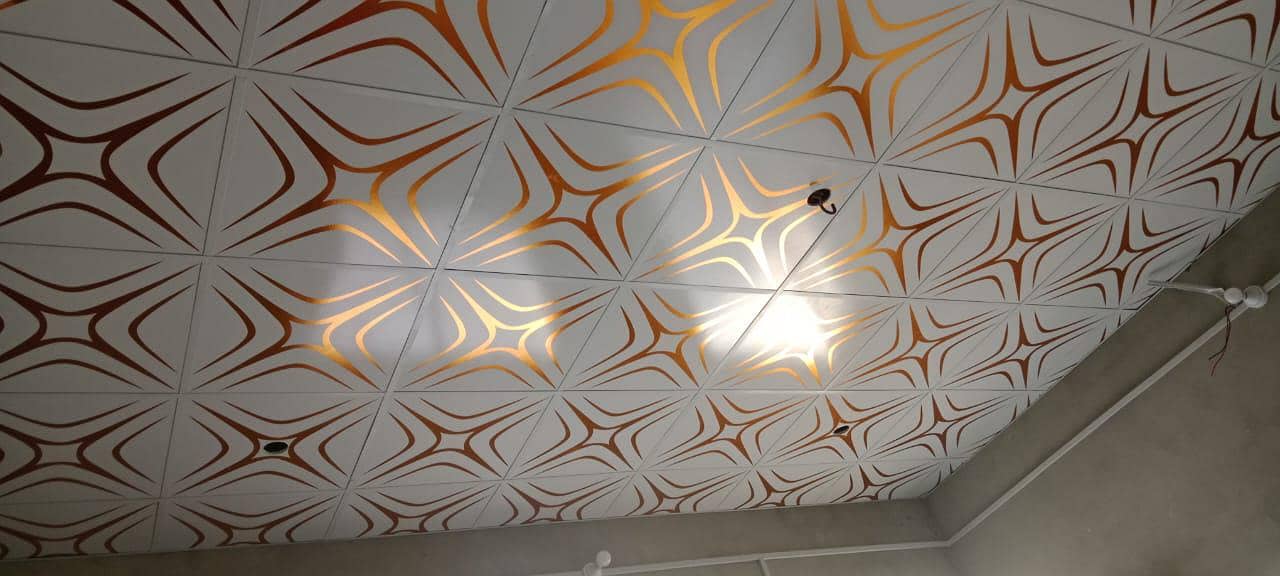 False ceiling - Pvc wall panel - Wpc wallpanel - 2 by 2 Ceiling 0