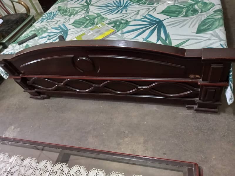 double bed with side table 6