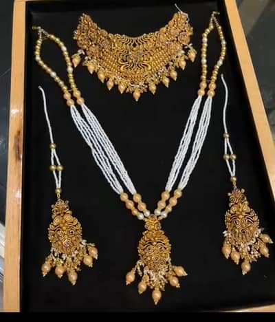bridal gold set