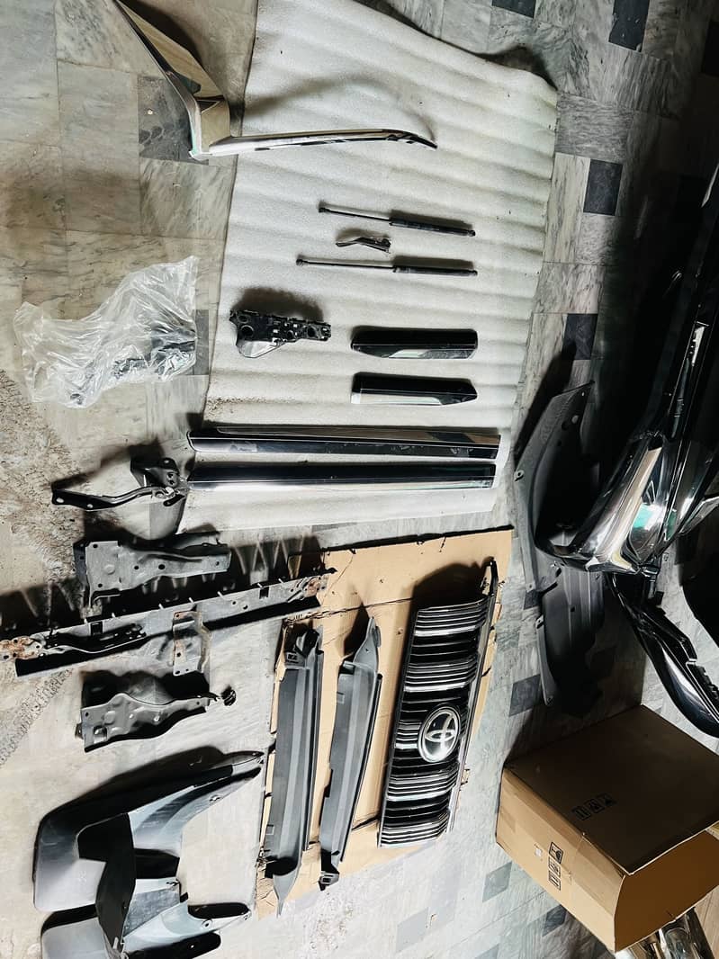 Prado 2018 model all uplift parts 5