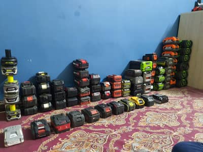 cordless tools and drill battery 12 to 56v
