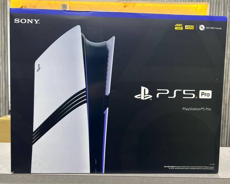 PS5 Pro box packed UAE model 0