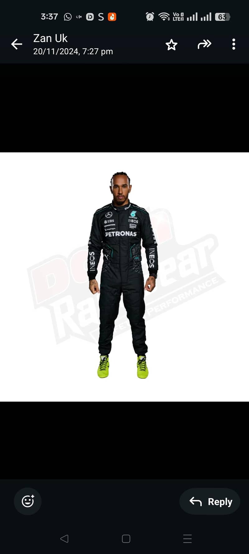 F2F racing suits 1
