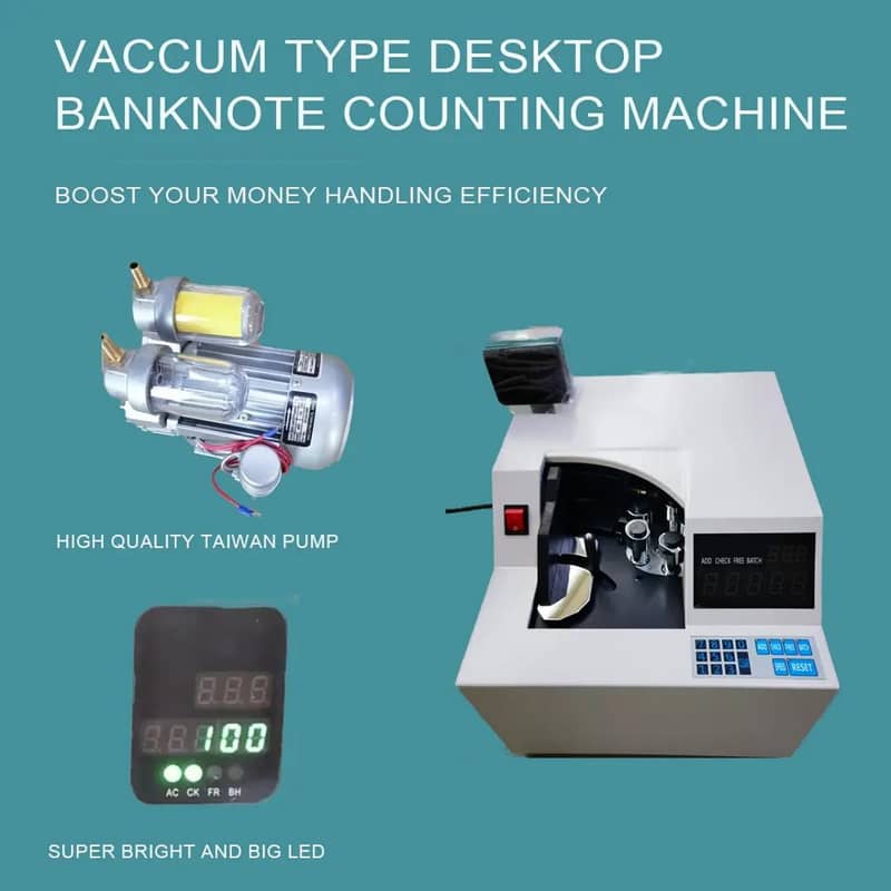 jali/ fake note detection, cash counting machine, mix value counter SM 12