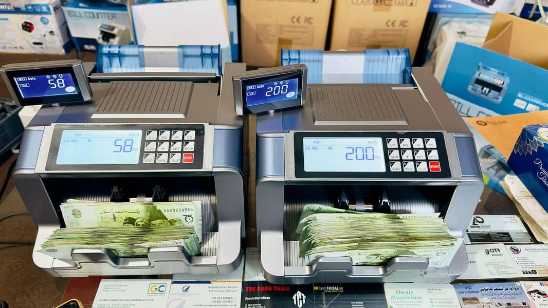jali/ fake note detection, cash counting machine, mix value counter SM 13