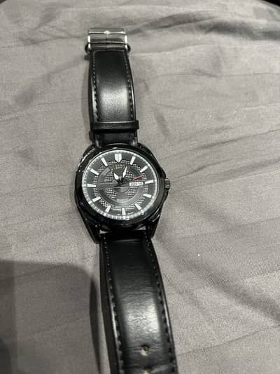 Men watch