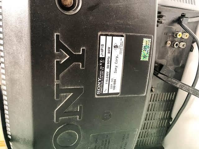 Sony tv 14" inch 4