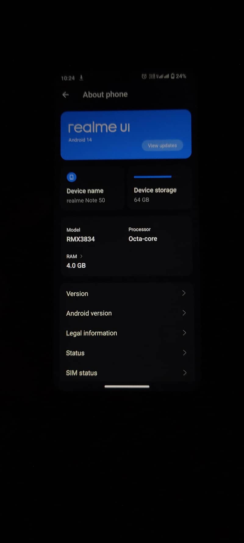 Realme Note 50 5