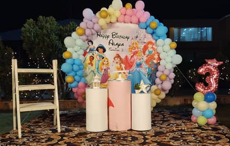 balloon decration / birthday decor/aqeeqah decor/jumping/ magic
