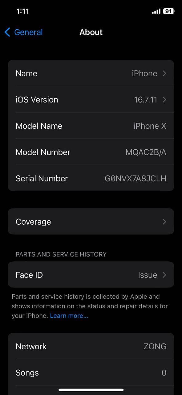 iPhone X Pta Approved 4