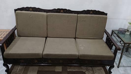 Shesham Wood Sofa