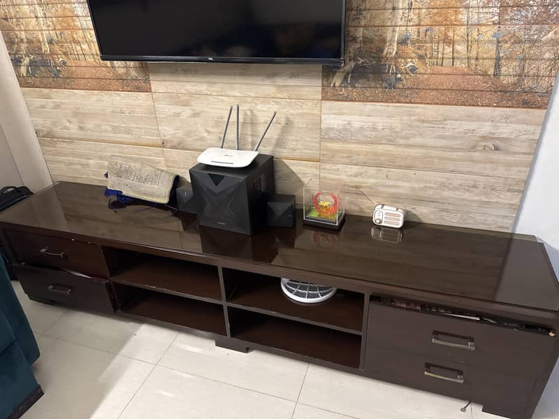 solid wood Tv console 0